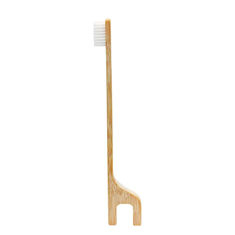 "Giraffe" Bamboo Toothbrush Biodegradable image 1